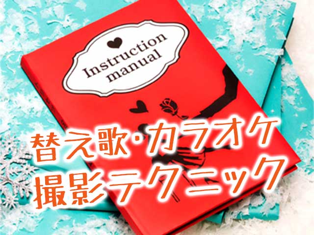 カラオケ 替え歌余興ムービーの作り方 トリセツ あなたの好きなところ等